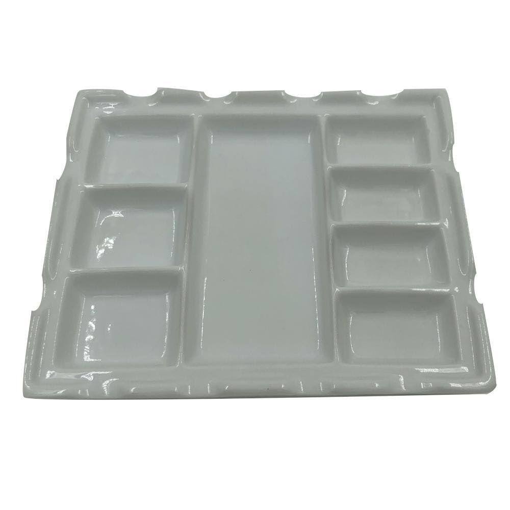Godê De Porcelana Sinoart Com 8 Cavidades Sfa112