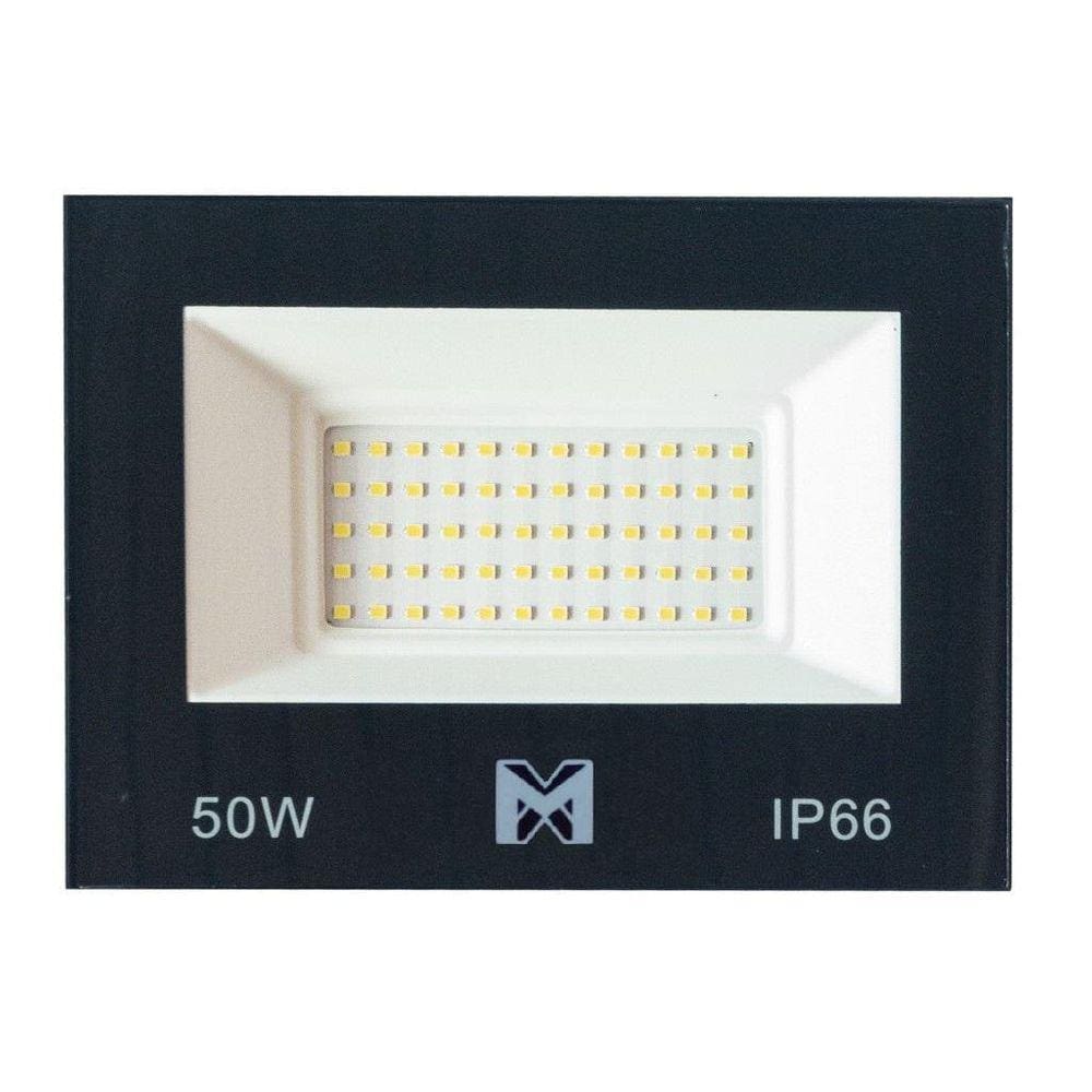 Kit 5 Refletores Led 50W Frio