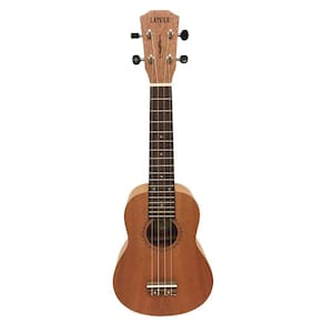 Ukulele Acústico Soprano Lapule Lus-100 Mahogany com capa