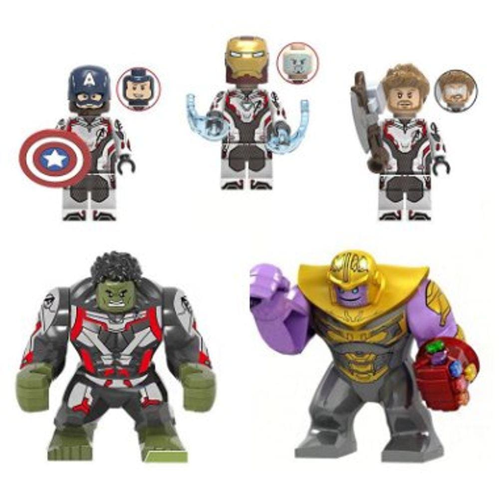 Kit Bonecos Vingadores Avengers Hulk Homem De Ferro Thor Marvel