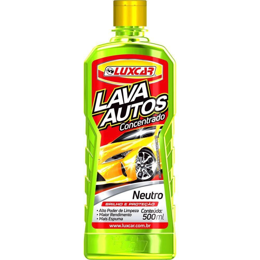 Detergente Lava Autos Luxcar 500ml