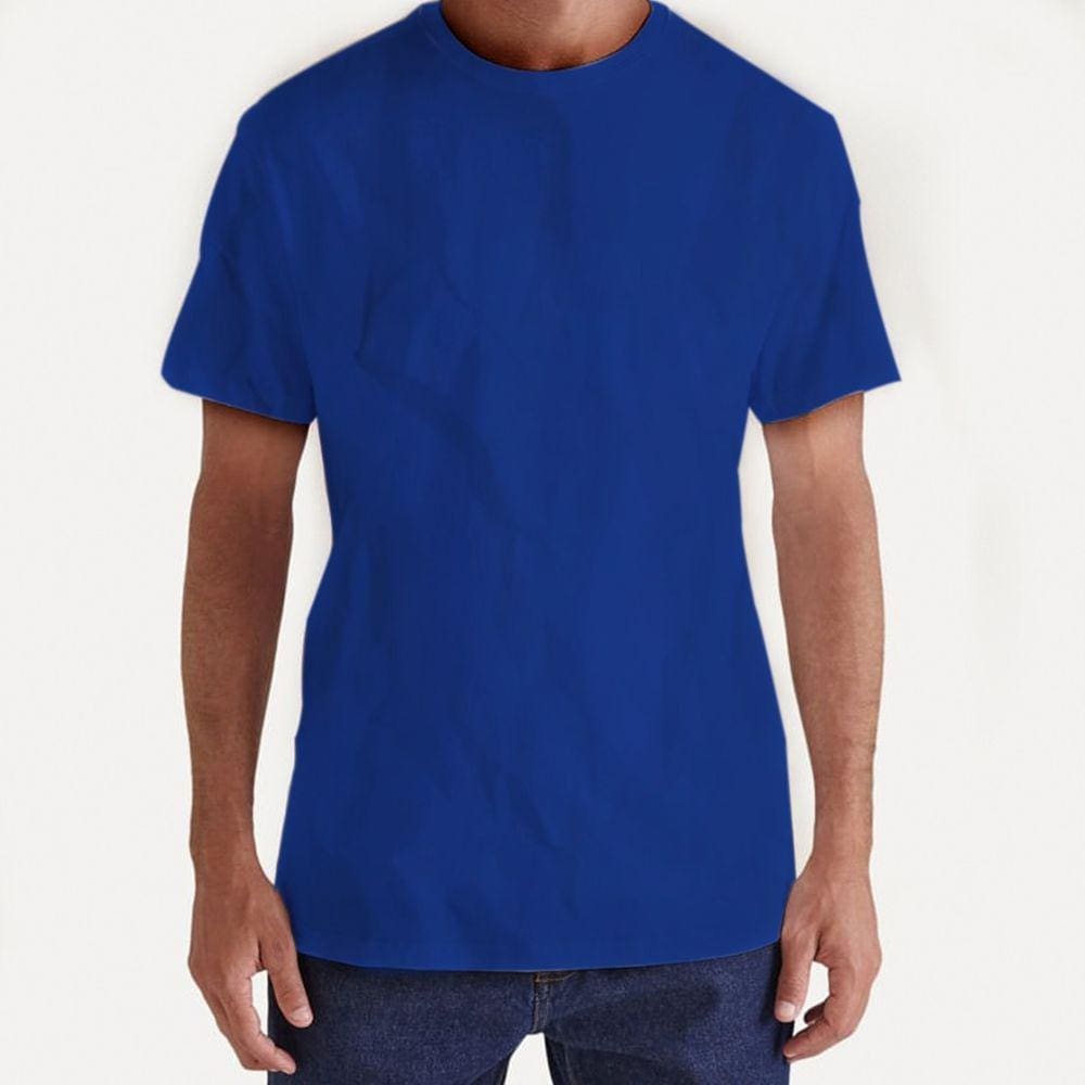 Camiseta Masculinas Básica Lisa Algodão