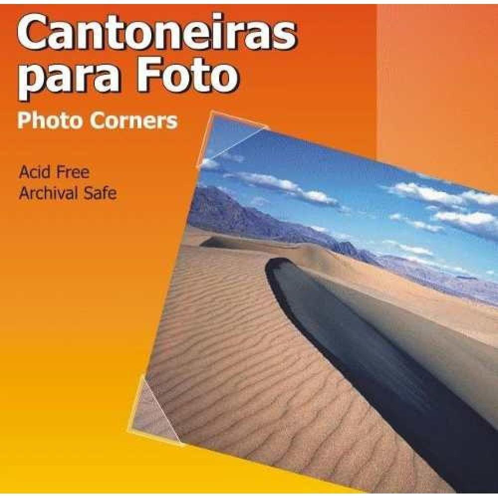 Cantoneiras Moldura De Foto Transparente Maxi View 250 Und