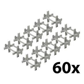 Espaçador Para Bloco De Vidro 10Mmx8Cm 60 Unidades Cortag