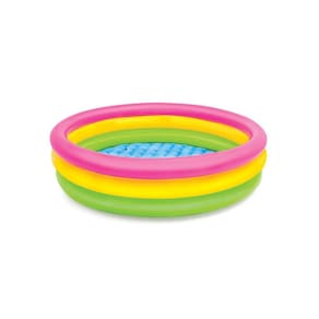 Piscina Inflável Infantil Intex Colorida Sunset 275L