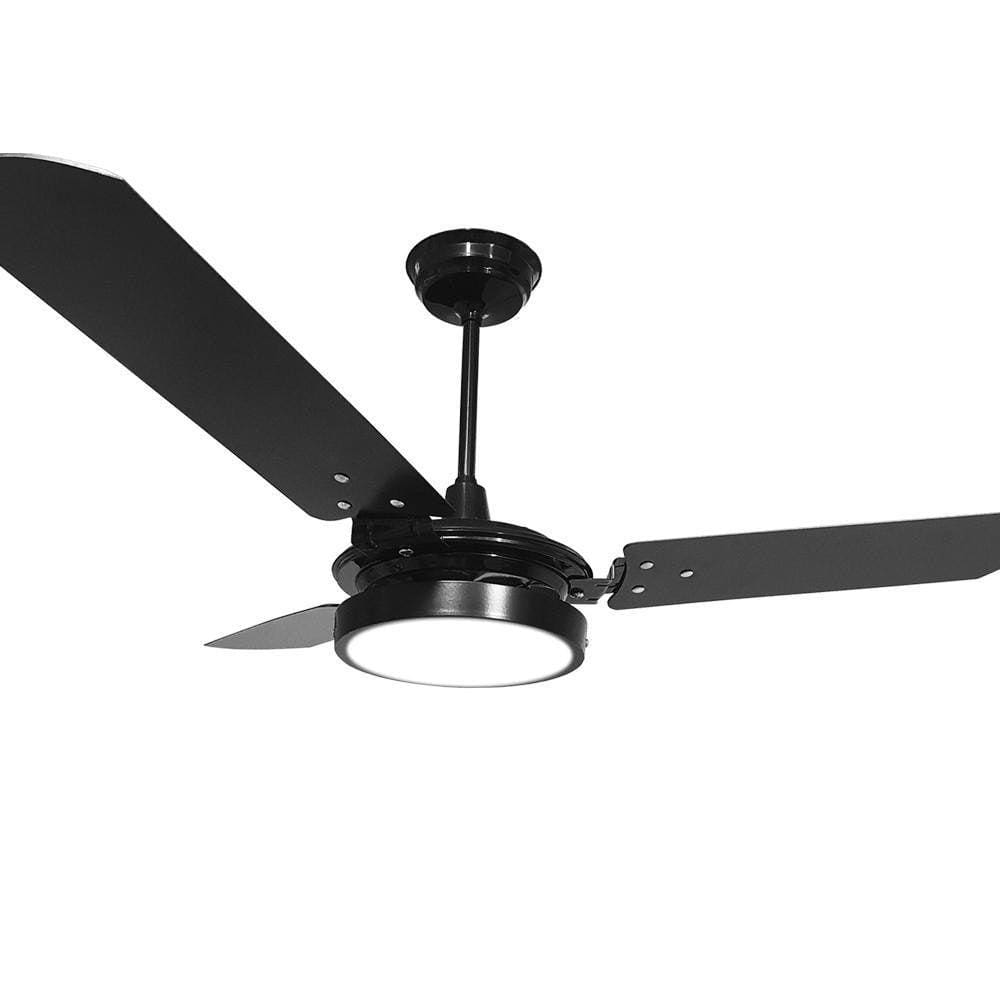 Ventilador De Teto Valen Led 18W Preto Ventex 127V