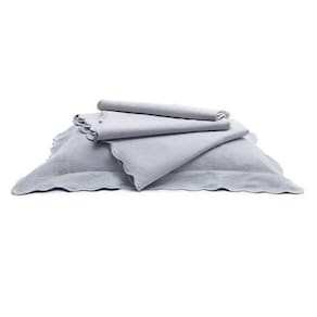 Colcha Piquet Casal Tognato Capela 100% Algodão Cinza