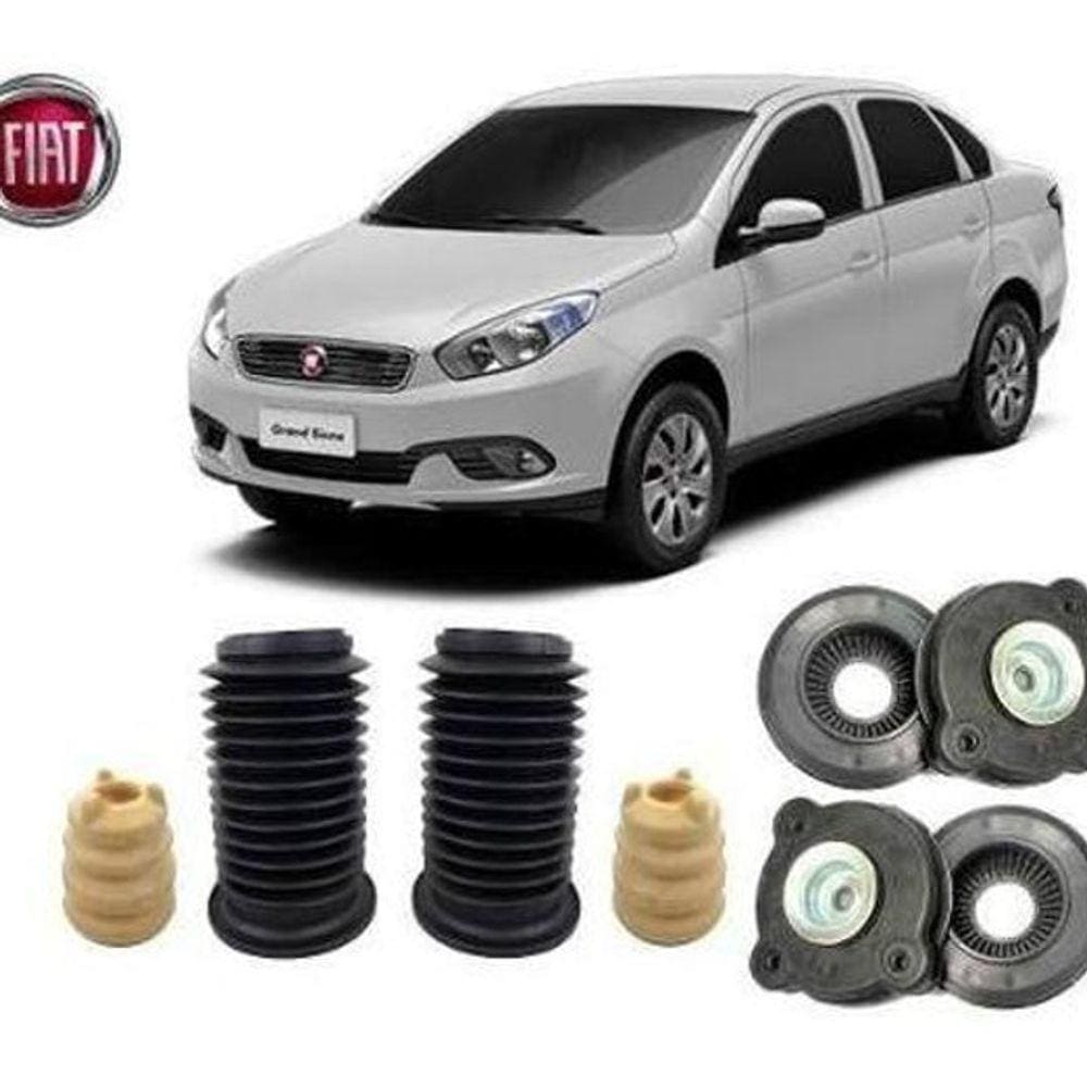 Kit Coxim Batente Rolamento Dianteiro Grand Siena 2013 2014 2015 2016 2017