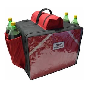 Mochila Nylon Isopor Grande Delivery Entrega Pizza 60 Litros