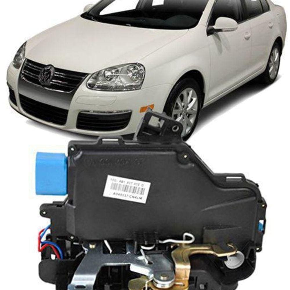 Fechadura Eletrica Porta Dianteira Esquerda Jetta 2005 2010