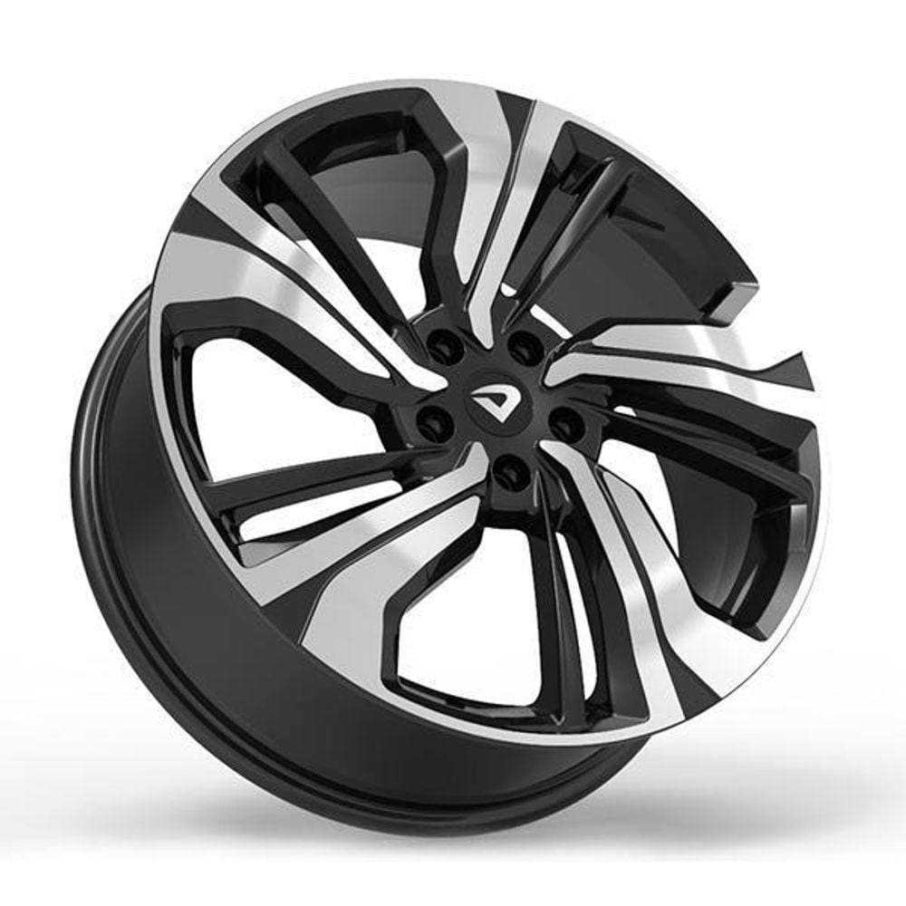 Roda Tokyo (2004) 20X7,5, 5X114,3 - Et 45 Preto Brilha