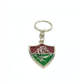 Chaveiro De Metal Com Brasão De Time - Fluminense