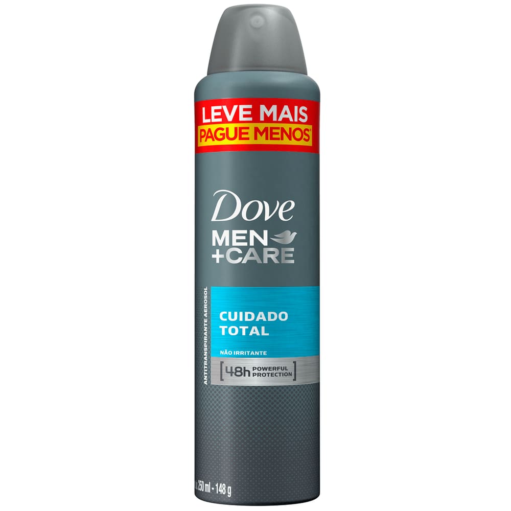 Desodorante Aerosol Dove Cuidado Total 250ml
