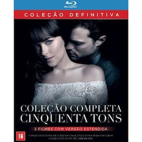 Coleção Completa Cinquenta Tons - Blu-Ray