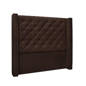 Cabeceira Vicenza Cama Box King 195 Cm Café