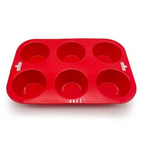 Forma Para 6 Cupcakes De Silicone - Mozcada