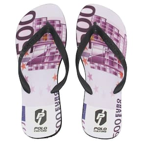 Chinelo de Dedo Masculino Borracha Estampa Praia