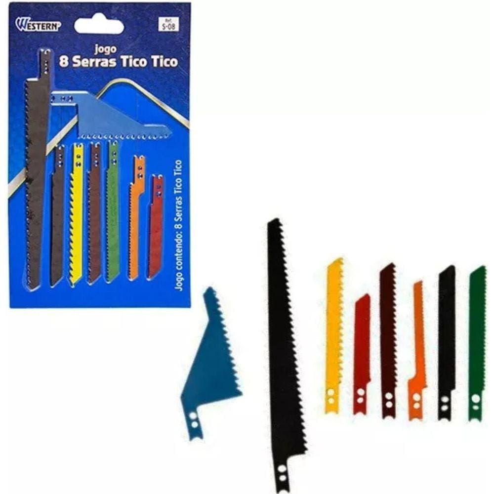 Serra Tico Western Kit com 8 unidades