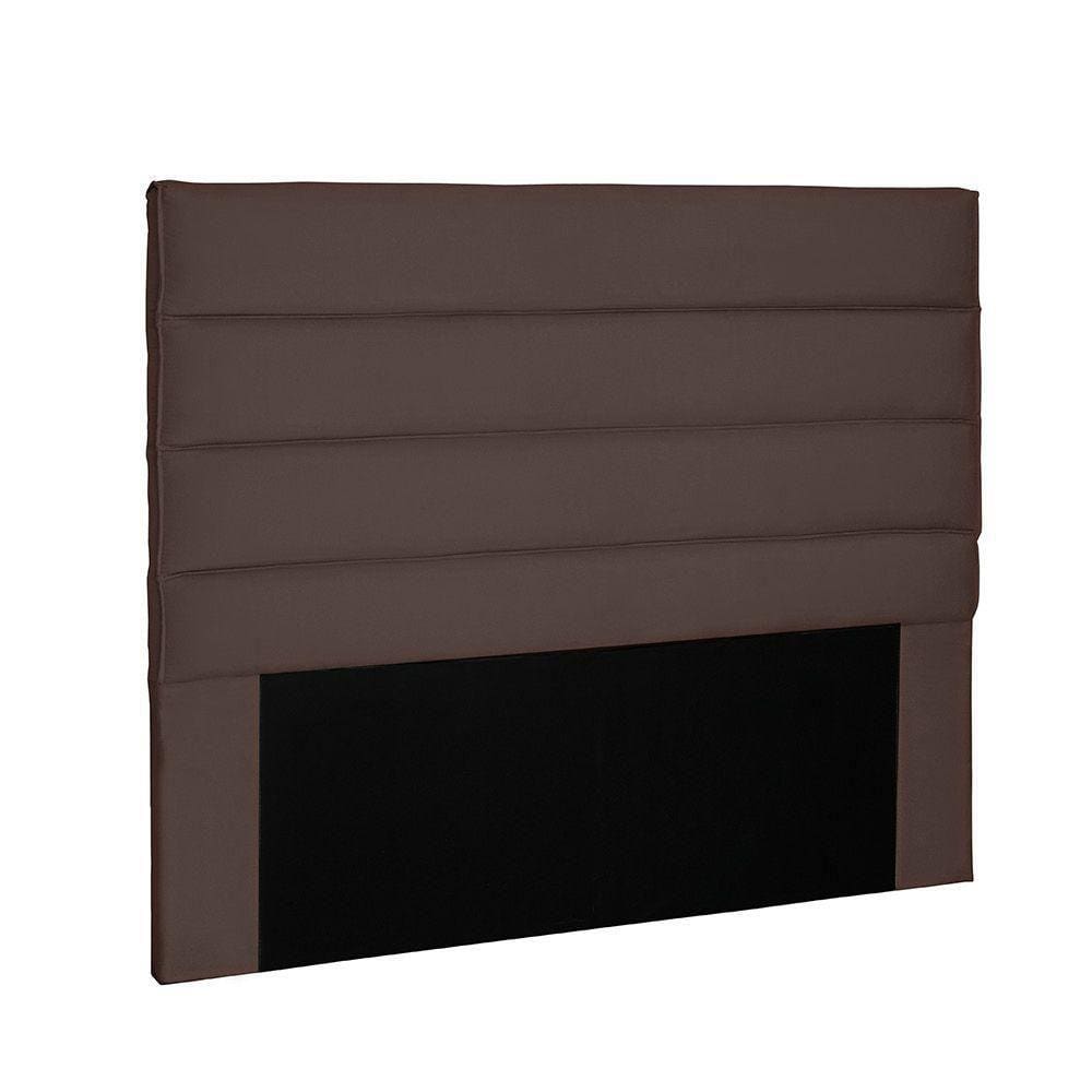 Cabeceira Para Cama Box King 195cm Suede Café
