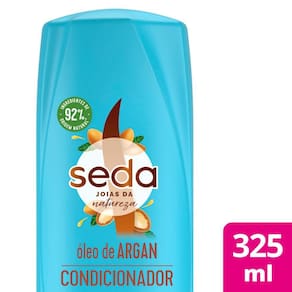 Condicionador Seda Recarga Natural Bomba de Argan 325ml