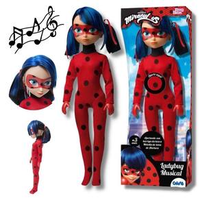 Boneca Miraculous LadyBug 50cm