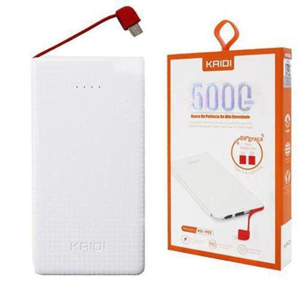Power Bank Carregador Portatil 5000 Mah Kaidi Kd-952