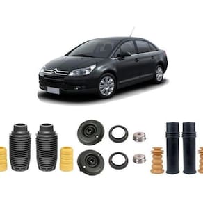 Kit Coxim Batente Dianteiro Traseiro C4 Pallas 2009 2010 11