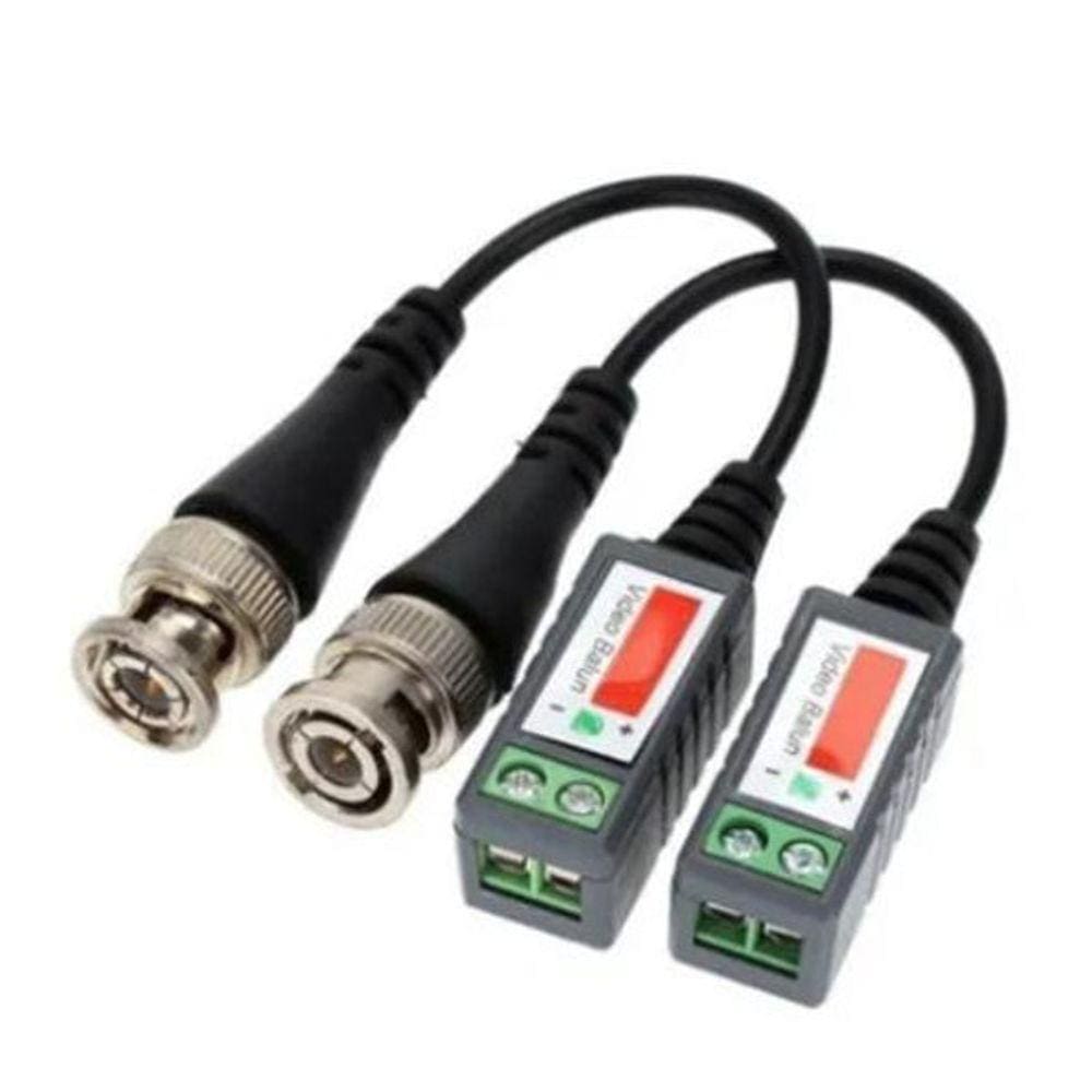 Kit 100 Balun Ahd Conector Video Balun Ahd- 100U