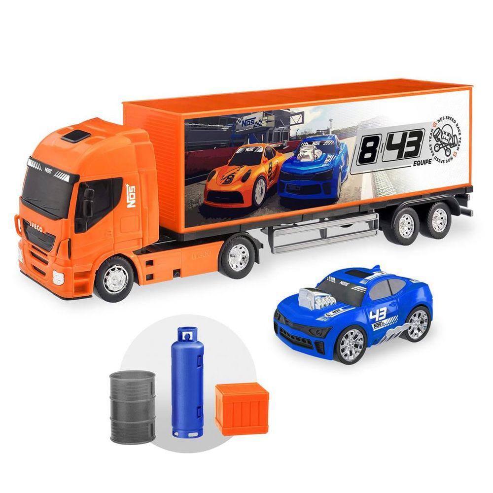 Caminhão Carreta Formula Truck Racing Equipe Iveco Brinquedo