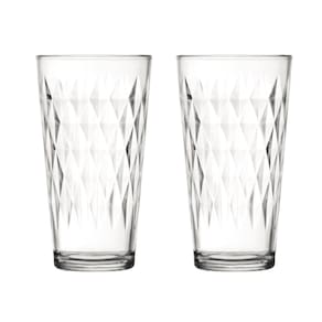Copo Vitrage 350ml Vidro Resistente Suco Agua Nadir - 2Un