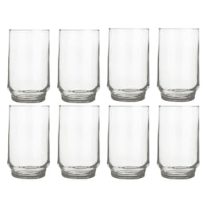 Copo Long Drink 300ml Lights Chop Vidro Suco Agua Nadir 10Un