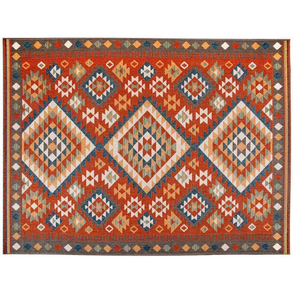 Tapete Sisal Aurora 06 Vermelho - 2,00 X 2,50M - Edantex