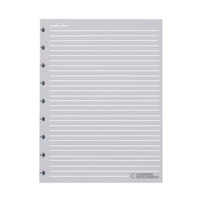 Refil Caderno Inteligente 120G Grande Linhas Brancas Pautado