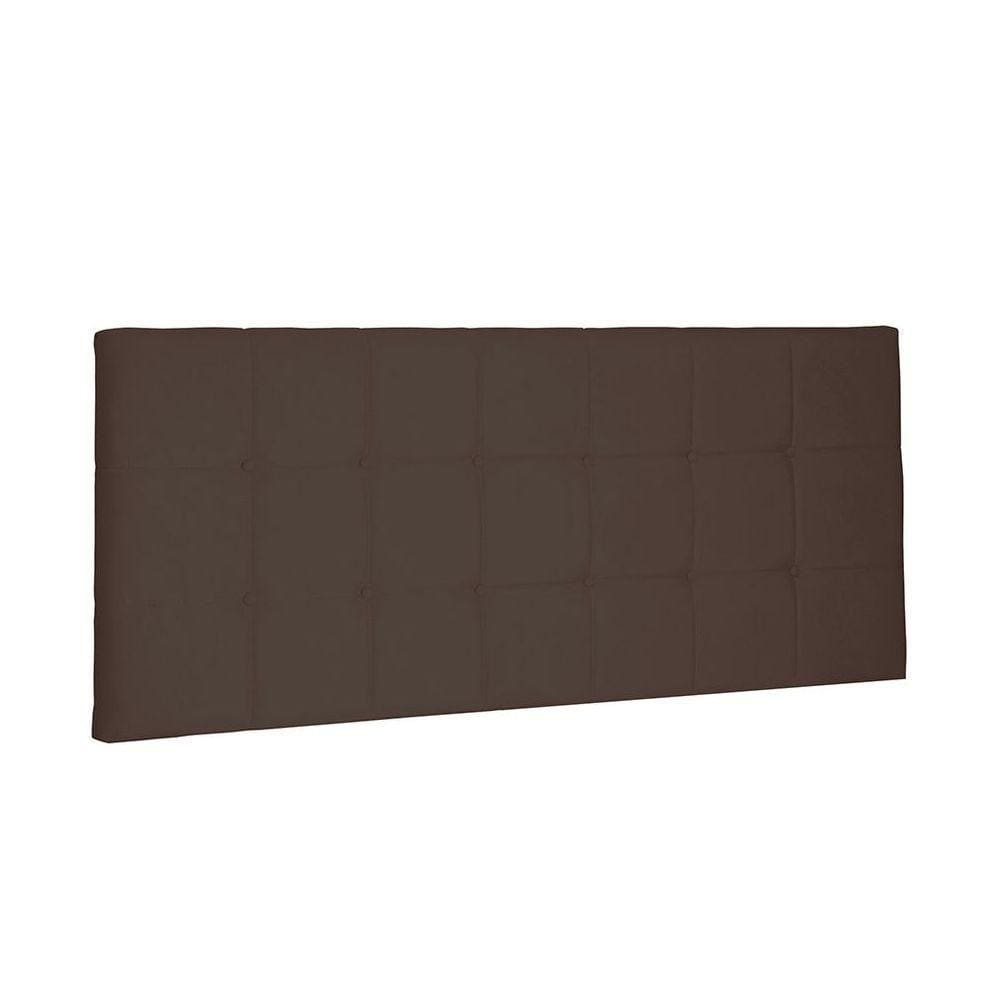 Cabeceira Painel Verona Queen 160cm Suede Café