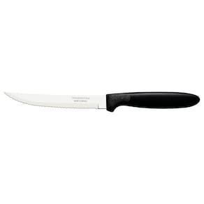 Faca para Churrasco Tramontina Ipanema com Lâmina em Aço Inox e Cabo de Polipropileno Preto 5" Tramontina