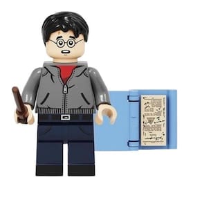 Boneco Harry Potter Blocos De Montar Mago Bruxo Herói
