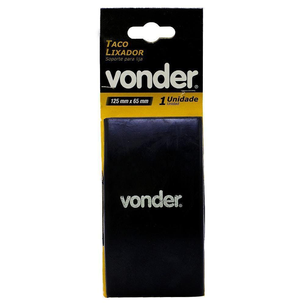 Taco Lixador 125 X 65 Mm Vonder