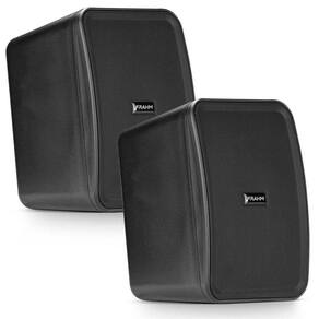 Caixa De Som Hs 4 Outdoor Preta 100W Rms Musical - Frahm