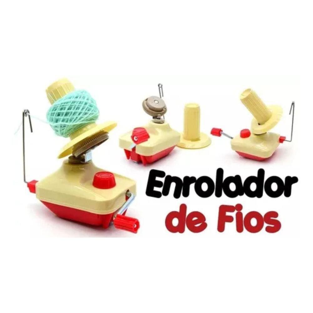Enrolador De Lã Enrolar Fios Linhas Trico Croche Re-02