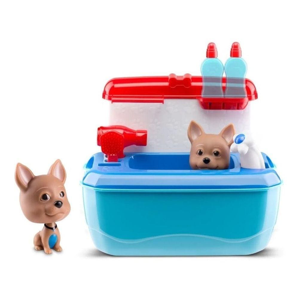 Maleta Infantil Veterinária Dr Canino Cãozinho Roma