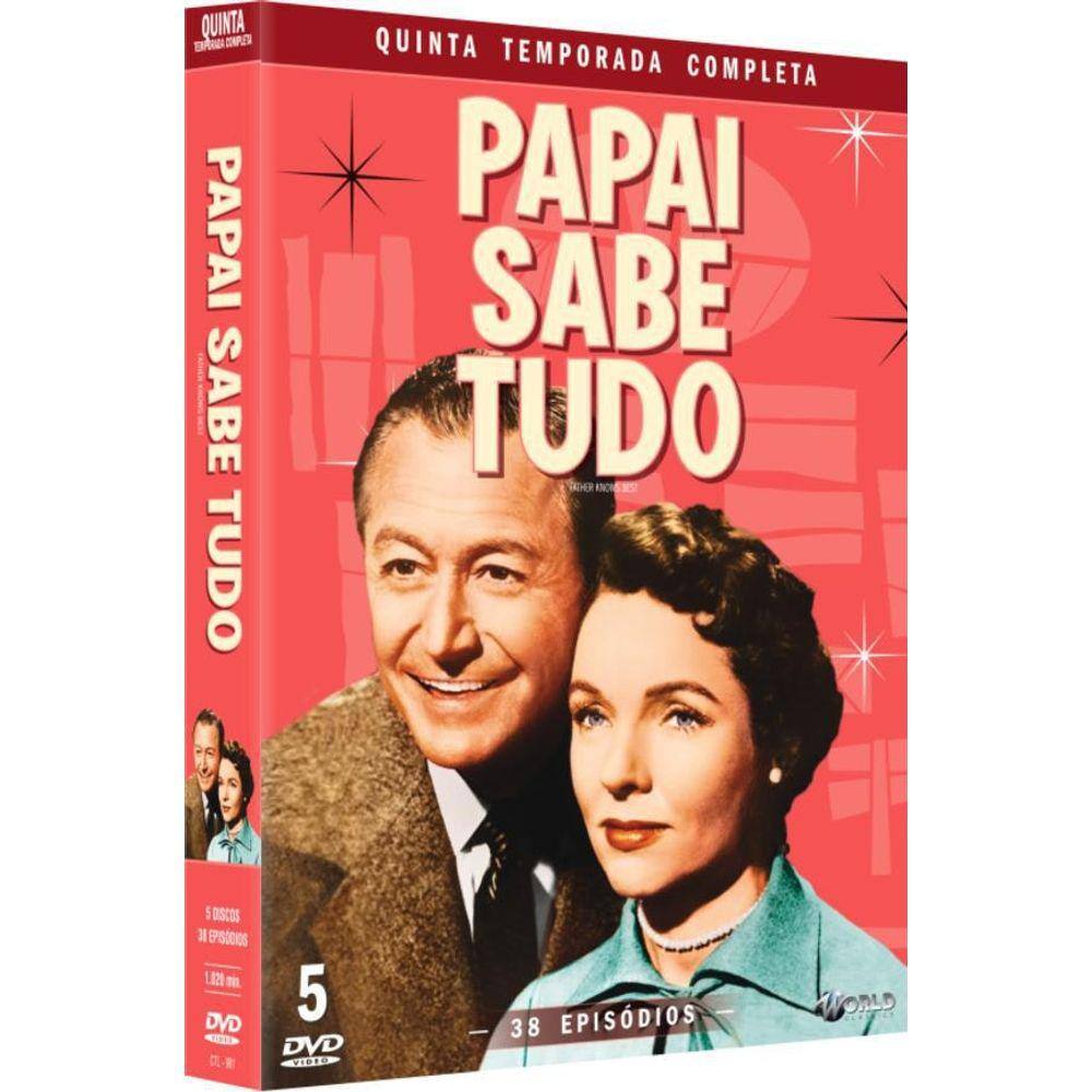 Papai Sabe tudo - 5ª Temporada Completa - Digibook - 5 Disco