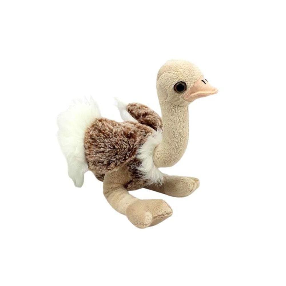 Avestruz De Pelúcia - 22 Cm - Fofy Toys