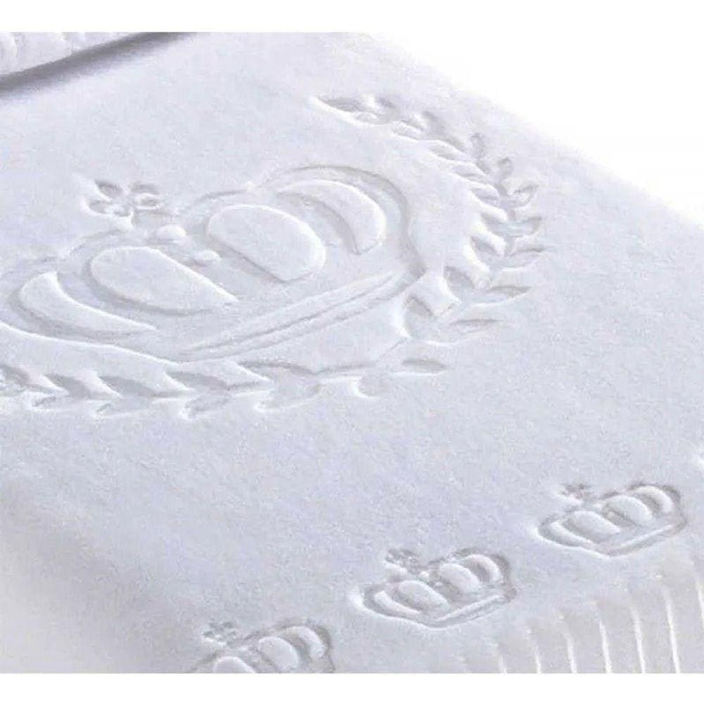 Cobertor Bebê Infantil Colibri Relevo Antialérgico Branco