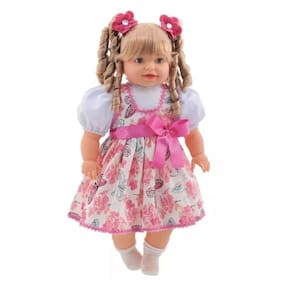 Boneca Thaily Com Cabelo Fala 50 Frases 772 - Anjo