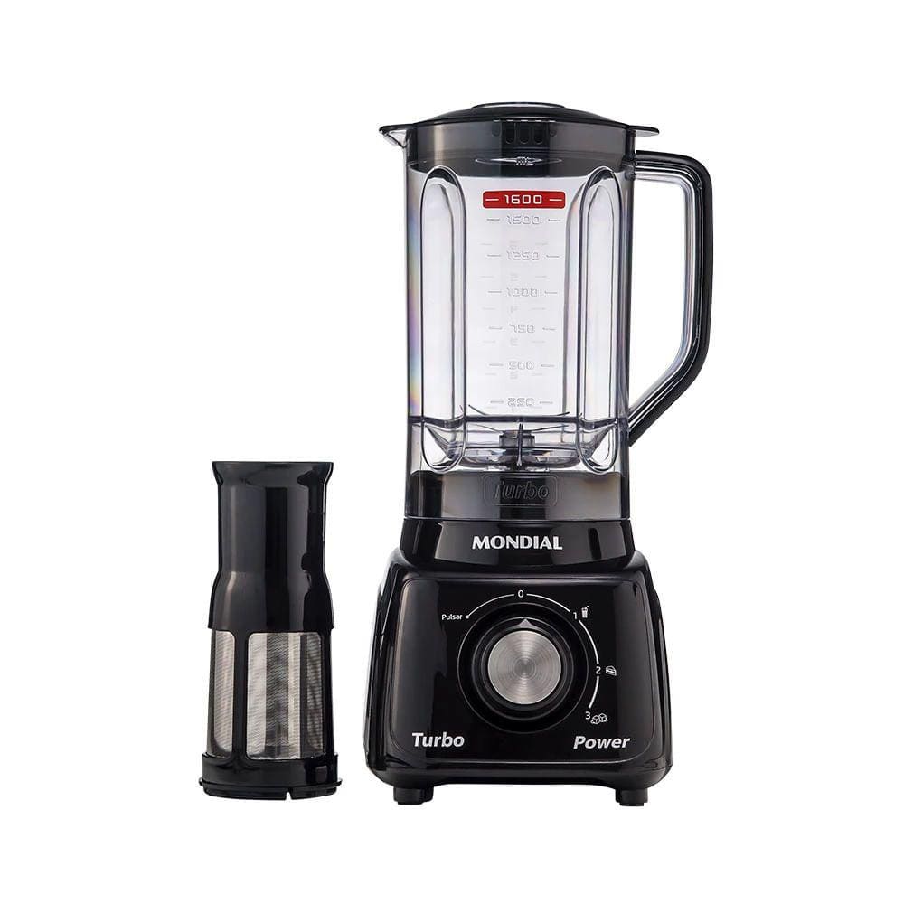 Liquidificador Mondial Turbo Power L-99 Fb Preto - 220v