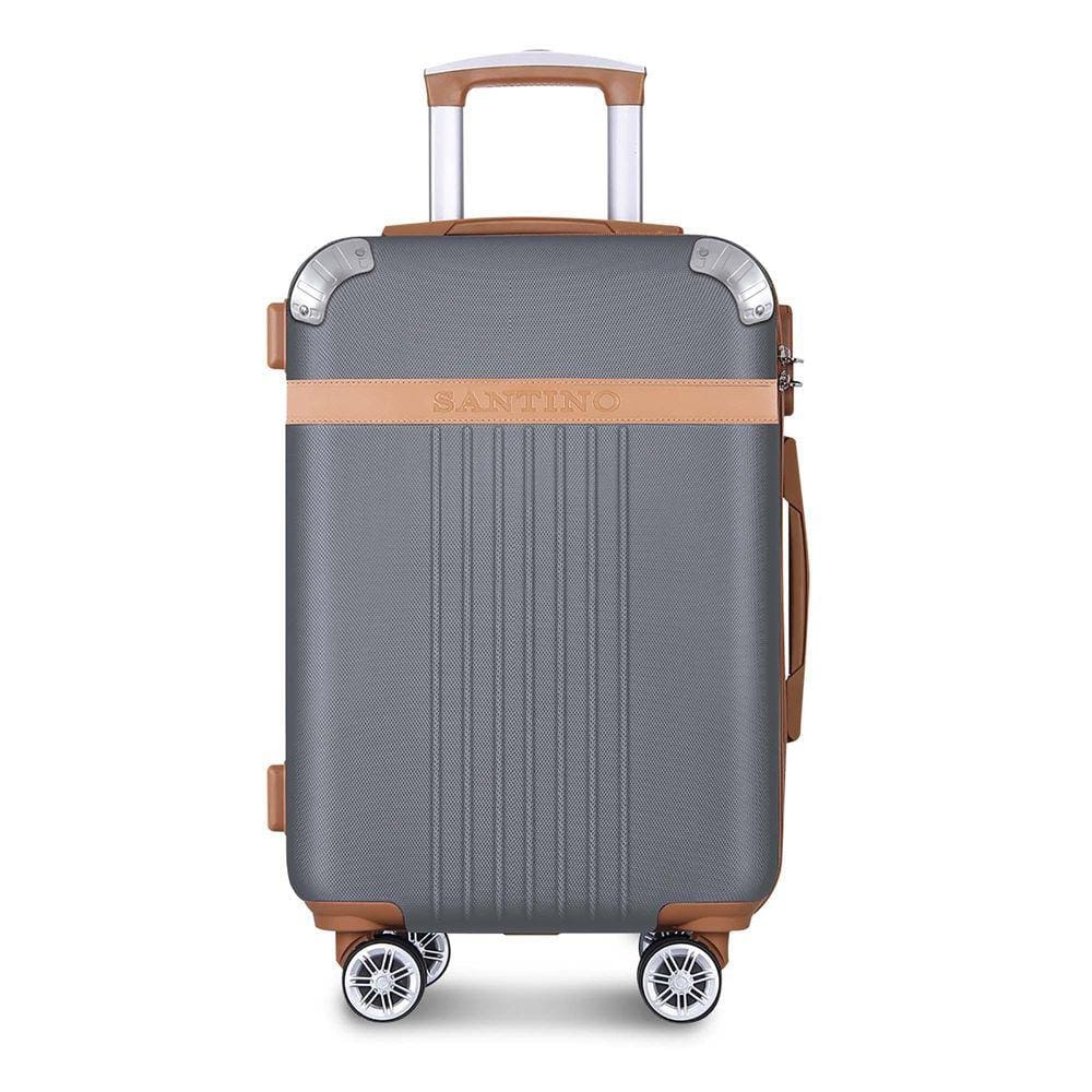 Mala Viagem Abs Athena Média Rodas Duplas 360º Santino