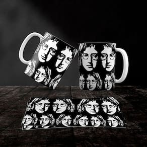 Caneca Cerâmica Rock and Roll Mod.14