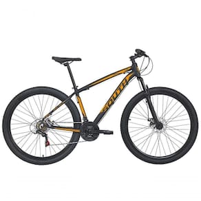 Bicicleta South Aro 29 Shimano 24 Marchas Preto Laranja