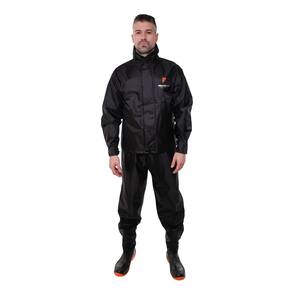 Conjunto Motociclista Emborrachado Masculino Urban Preto Pioneira