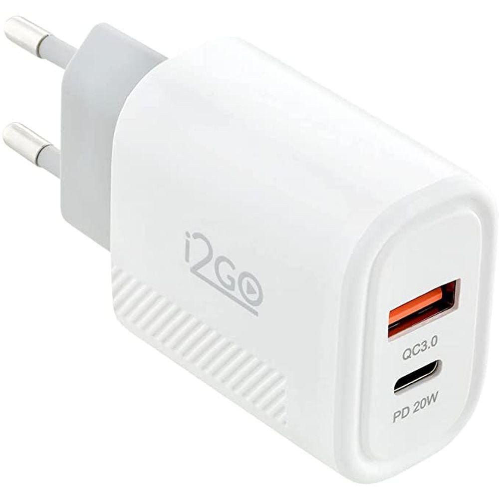 Fonte Turbo I2go Usb-C/Usb-A 20W